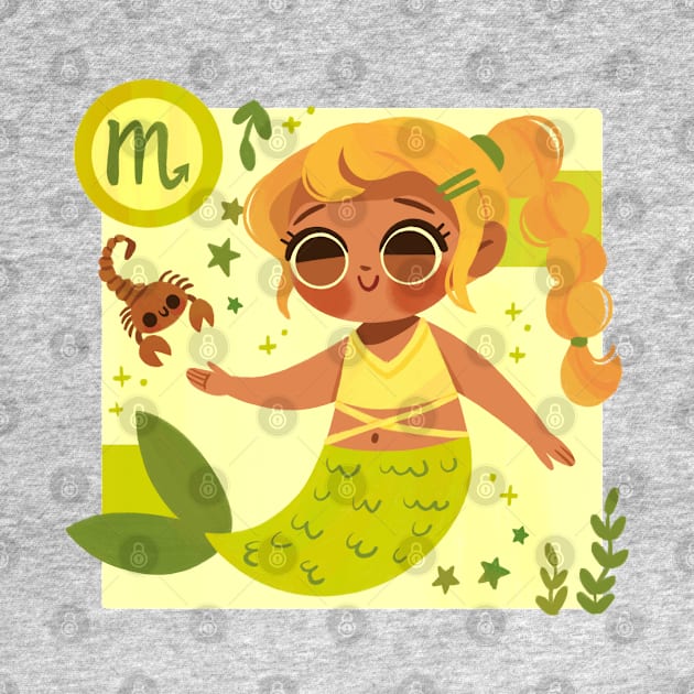 Scorpio Mermaid by Lobomaravilha